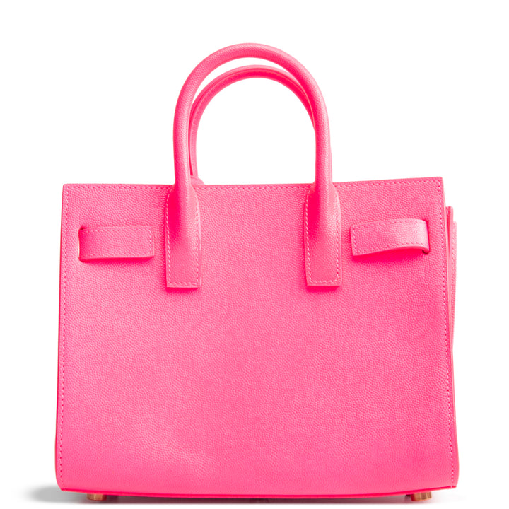 SAINT LAURENT Sac de Jour Nano - Neon Pink