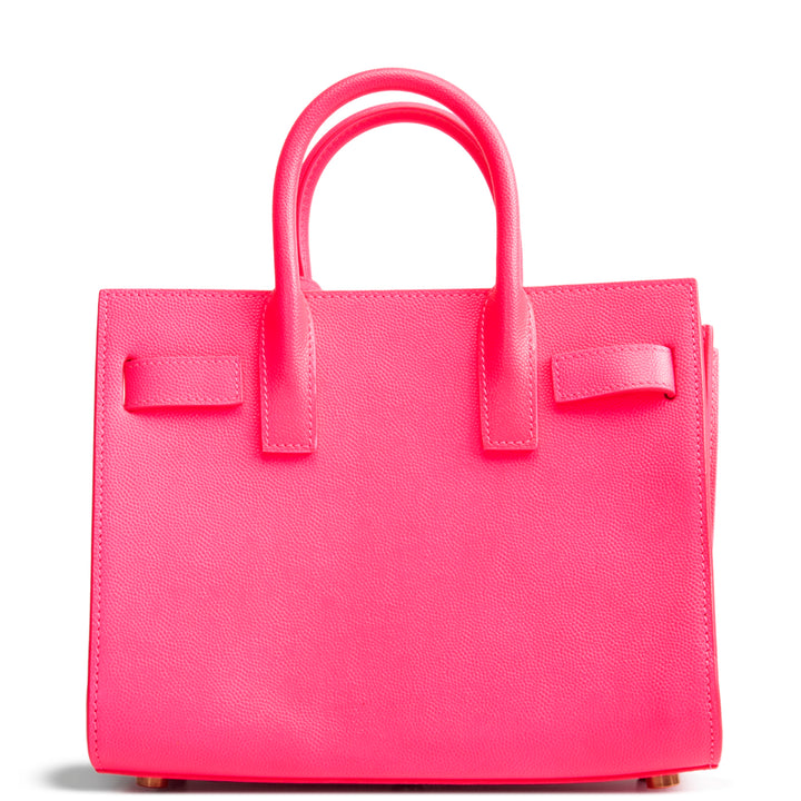 SAINT LAURENT Sac de Jour Nano - Neon Pink