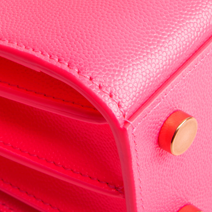 SAINT LAURENT Sac de Jour Nano - Neon Pink