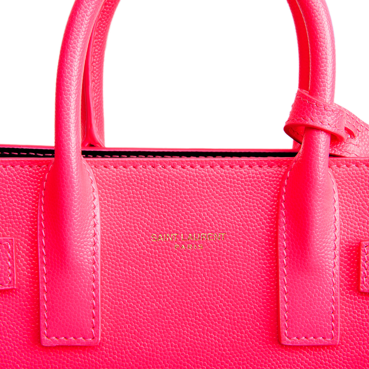 SAINT LAURENT Sac de Jour Nano - Neon Pink