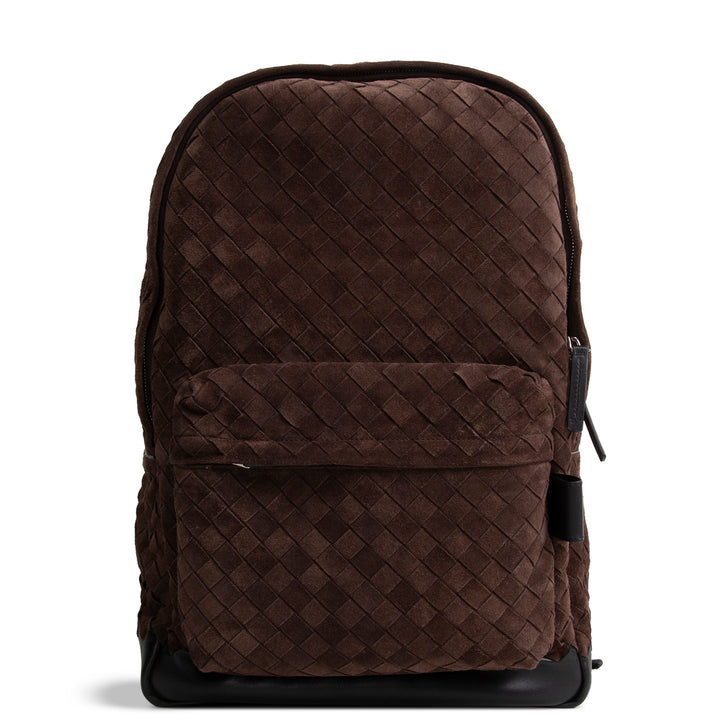 BOTTEGA VENETA Intrecciato Suede Backpack