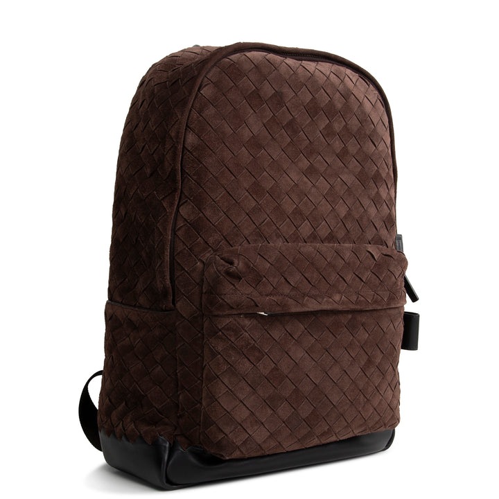 BOTTEGA VENETA Intrecciato Suede Backpack