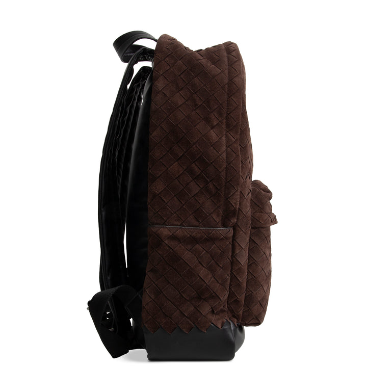 BOTTEGA VENETA Intrecciato Suede Backpack