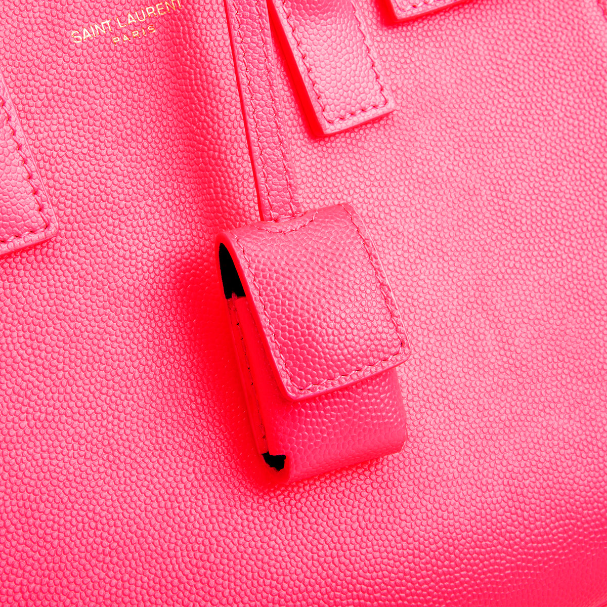 SAINT LAURENT Sac de Jour Nano - Neon Pink