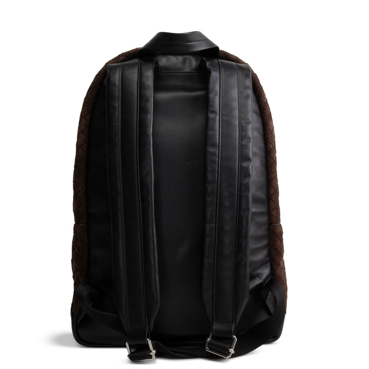 BOTTEGA VENETA Intrecciato Suede Backpack