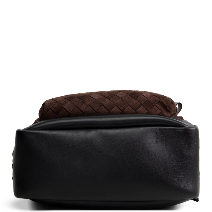 BOTTEGA VENETA Intrecciato Suede Backpack