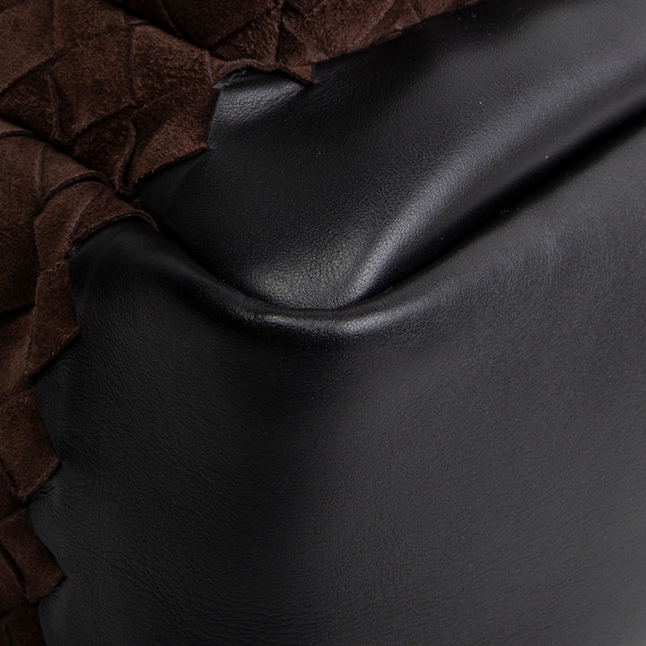 BOTTEGA VENETA Intrecciato Suede Backpack
