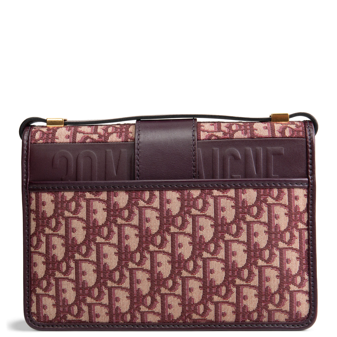 DIOR Oblique 30 Montaigne - Burgundy