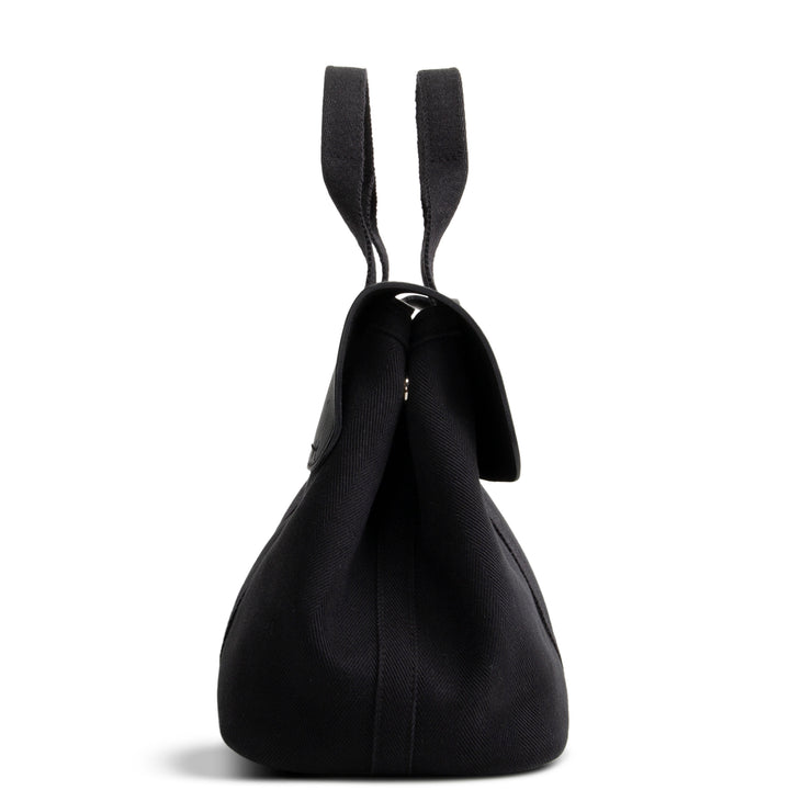 HERMES Toile Swift Valparaiso PM Tote - Palladium Hardware