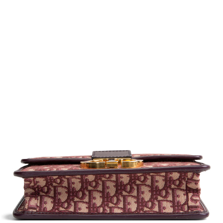 DIOR Oblique 30 Montaigne - Burgundy