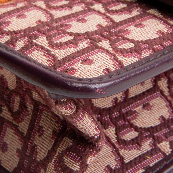DIOR Oblique 30 Montaigne - Burgundy
