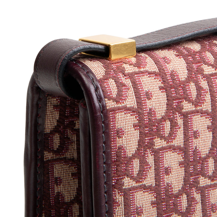 DIOR Oblique 30 Montaigne - Burgundy
