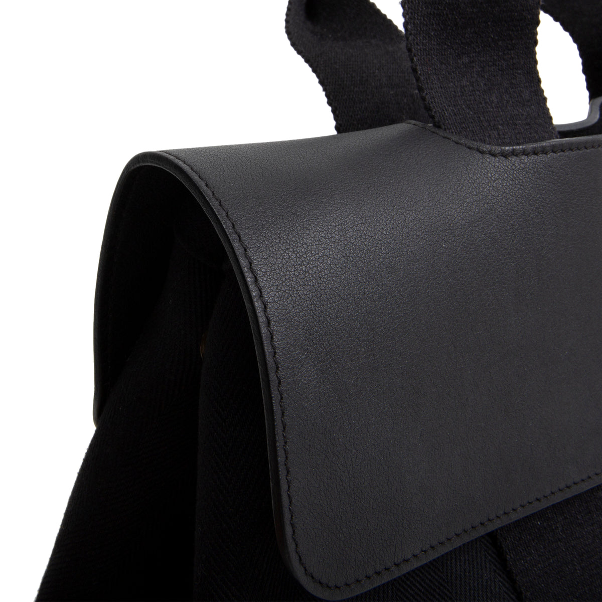 HERMES Toile Swift Valparaiso PM Tote - Palladium Hardware