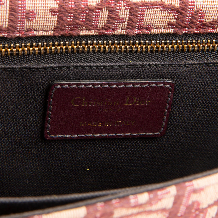 DIOR Oblique 30 Montaigne - Burgundy