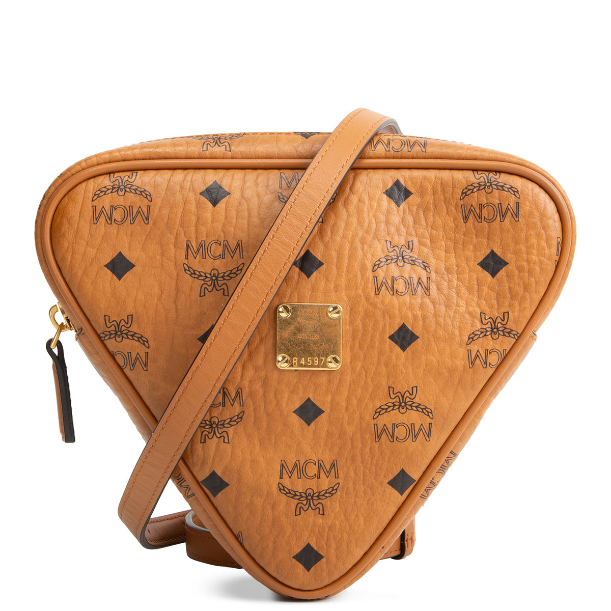 MCM Aren Triangle Bag