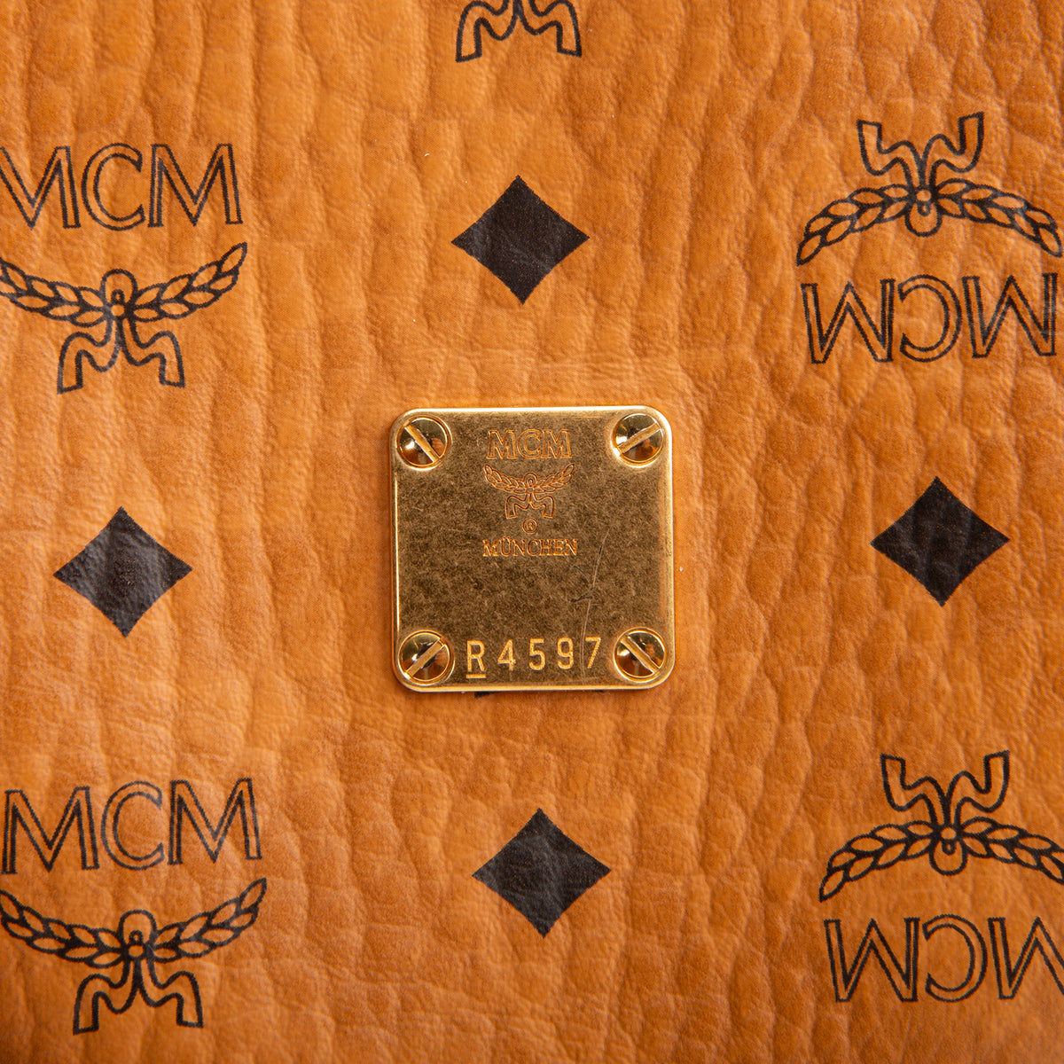 MCM Aren Triangle Bag