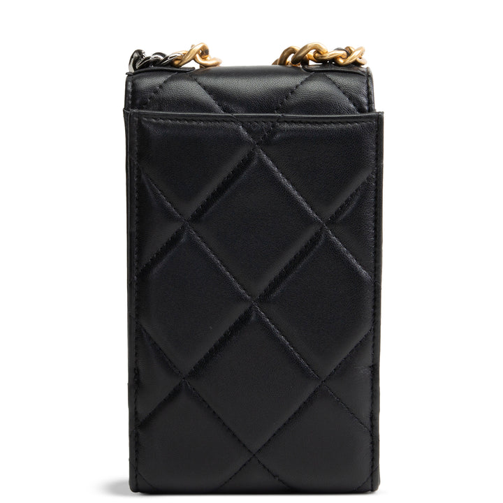 CHANEL Chanel 19 Phone Holder w/ Chain