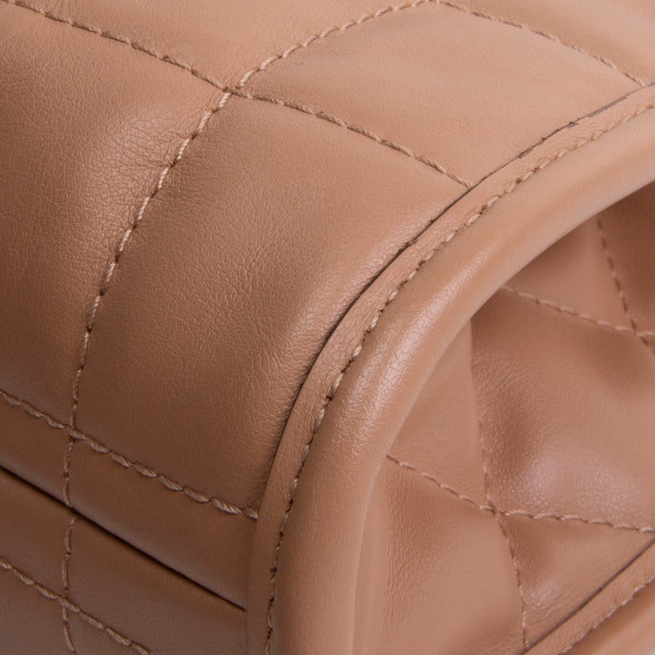 GUCCI Medium Quilted Deco Tote - Nude