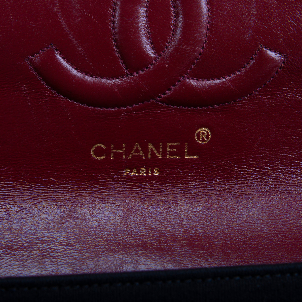 CHANEL Vintage Sac Timeless Jersey Flap Bag