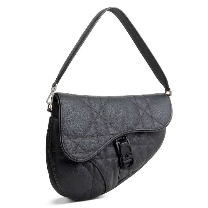 DIOR Men's Leather Saddle Bag