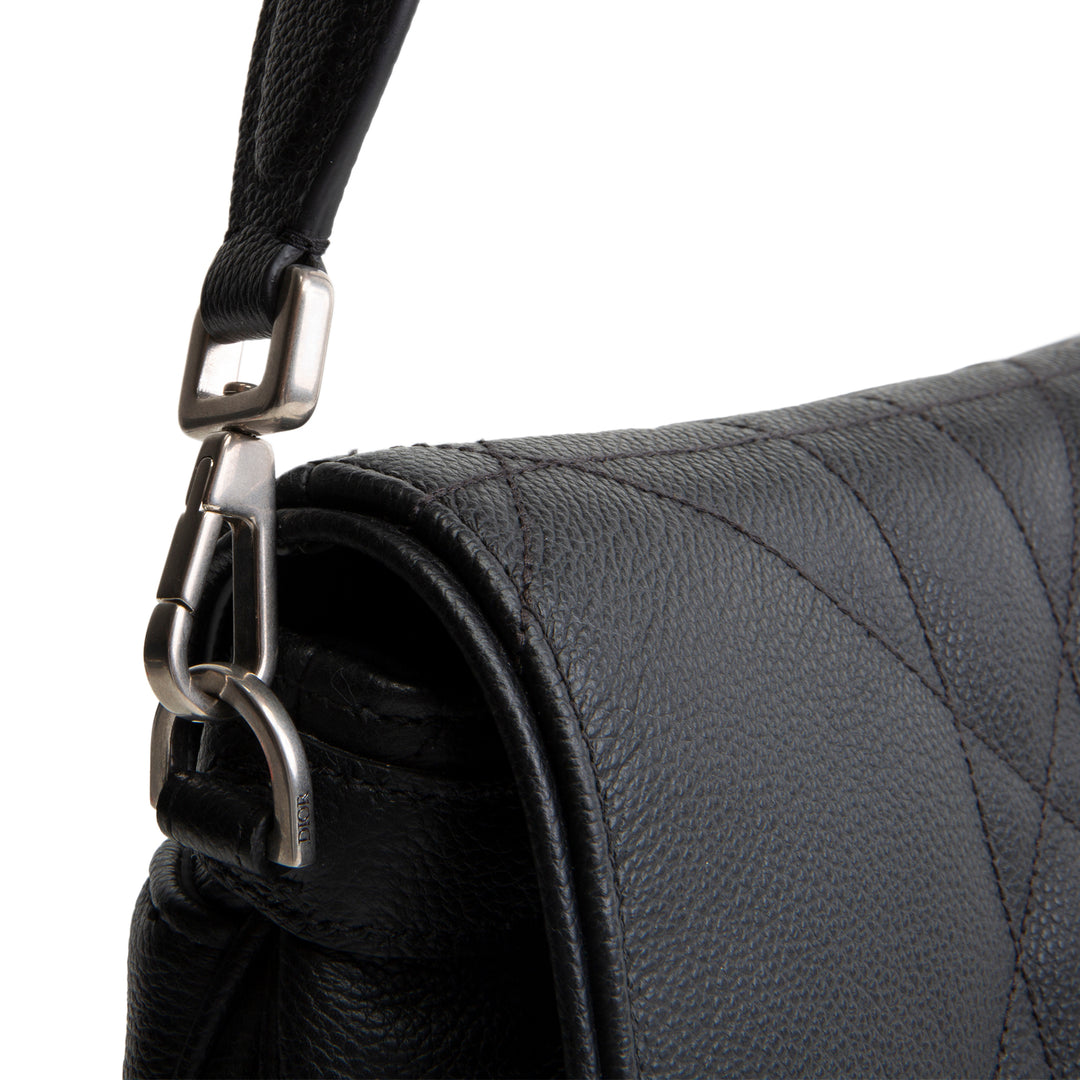DIOR Men's Leather Saddle Bag