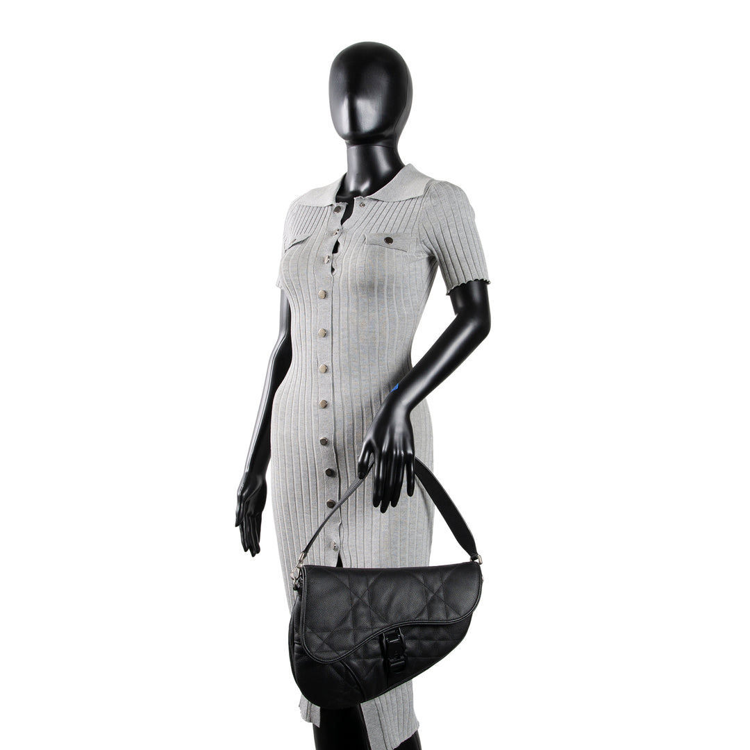 DIOR Men's Leather Saddle Bag