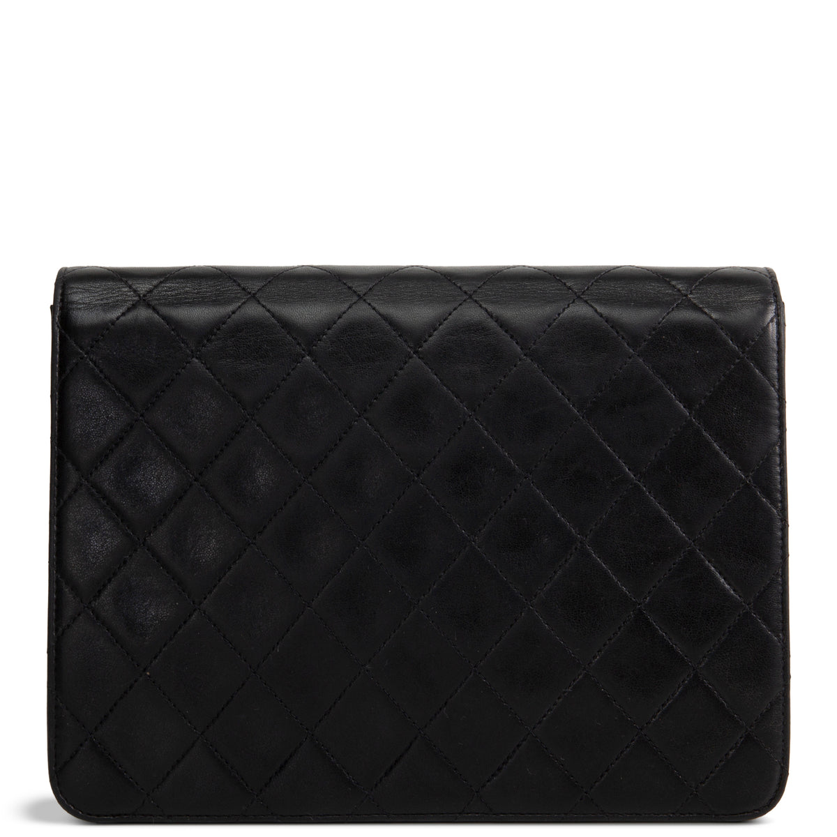 CHANEL Vintage Push Lock Single Flap