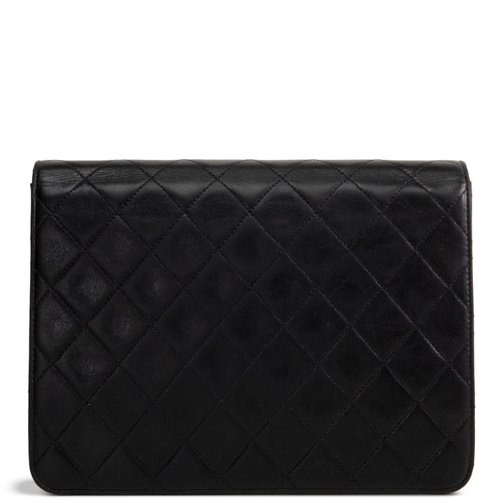 CHANEL Vintage Push Lock Single Flap