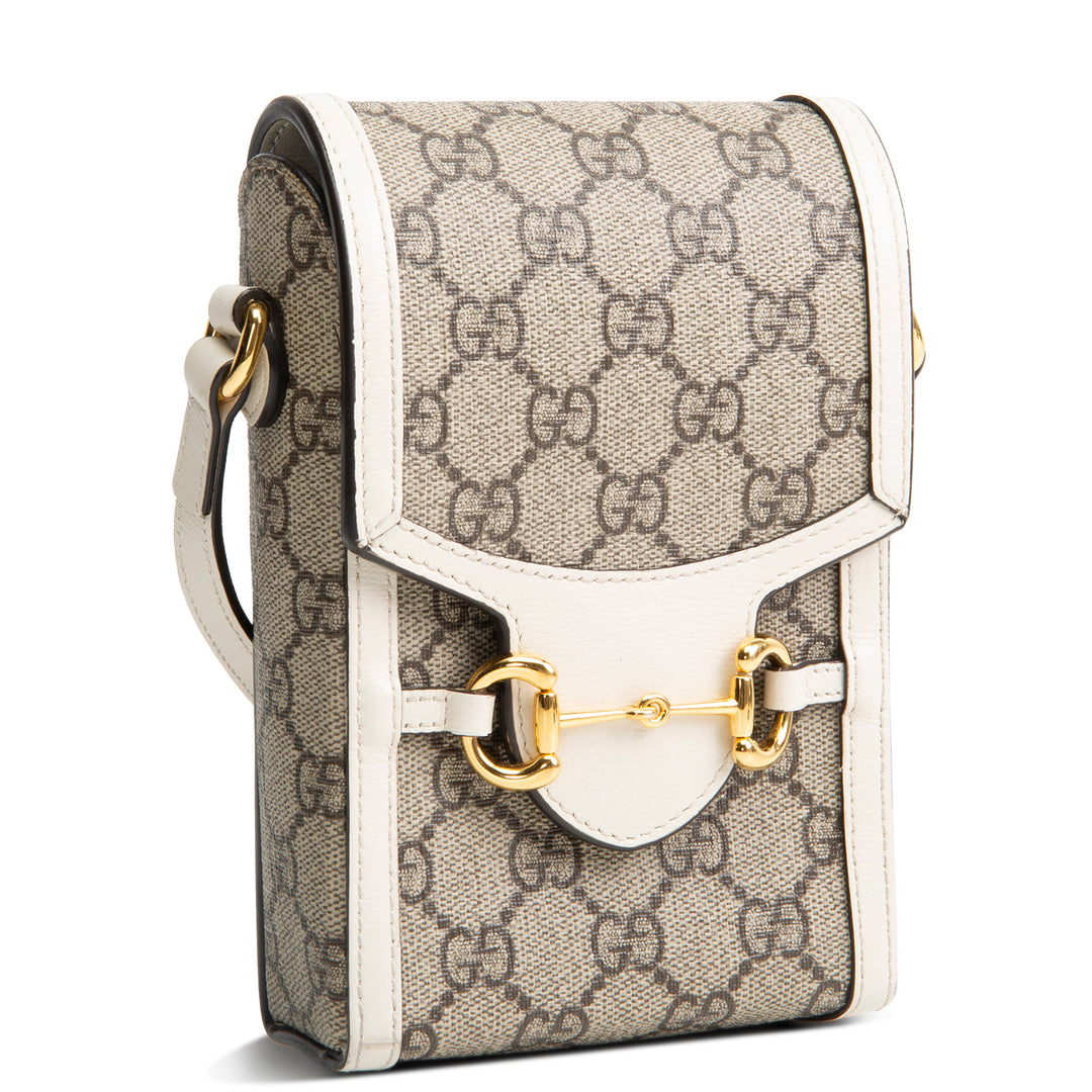 GUCCI Horsebit 1955 Mini Crossbody GG Supreme