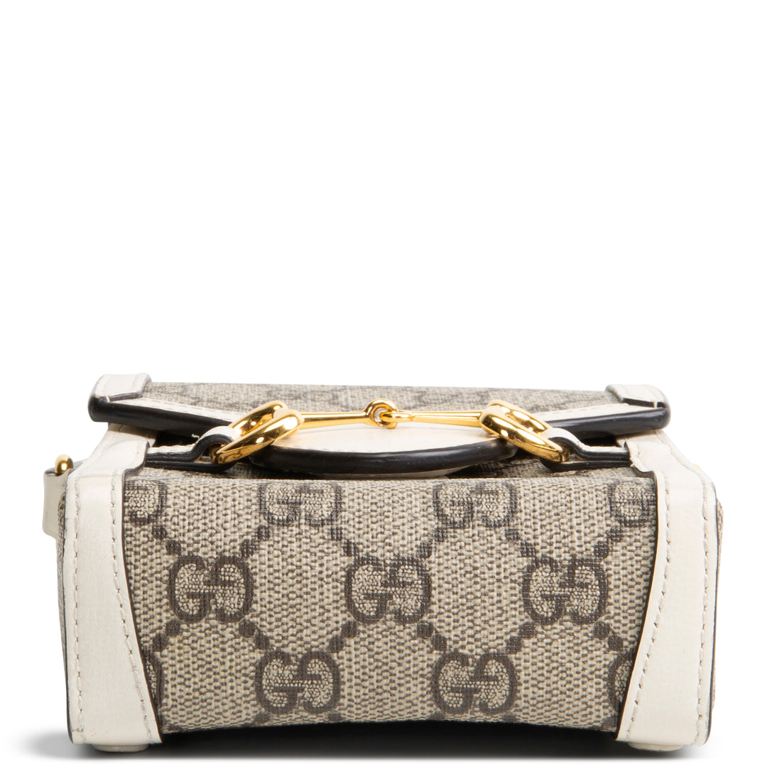 GUCCI Horsebit 1955 Mini Crossbody GG Supreme