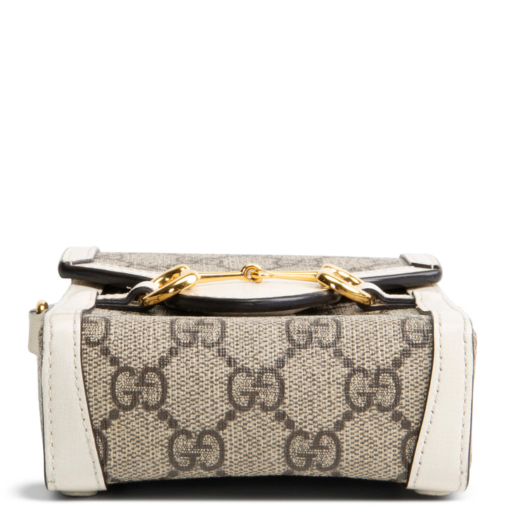 GUCCI Horsebit 1955 Mini Crossbody GG Supreme