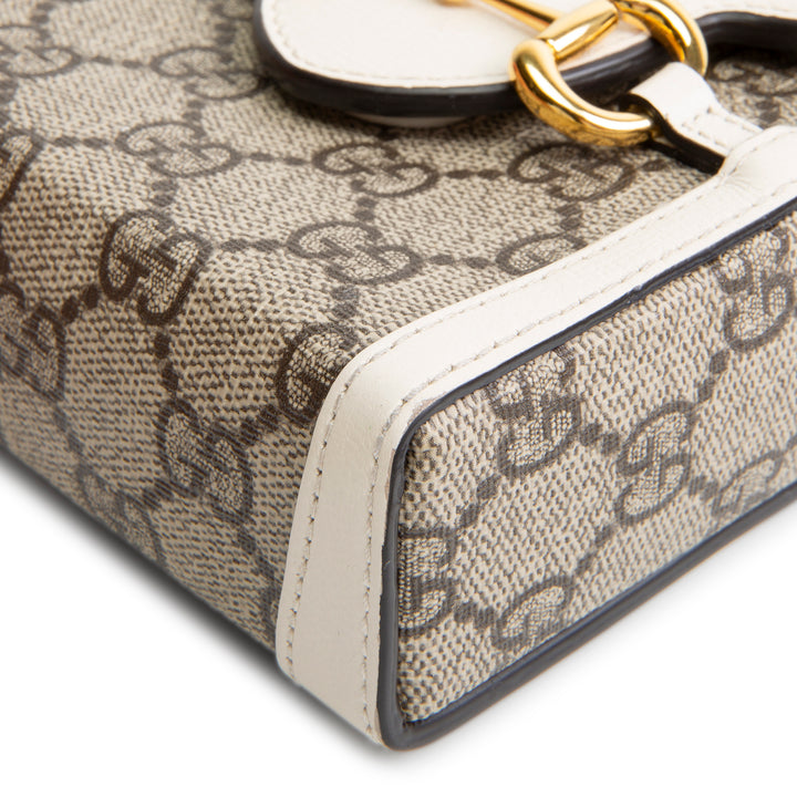 GUCCI Horsebit 1955 Mini Crossbody GG Supreme