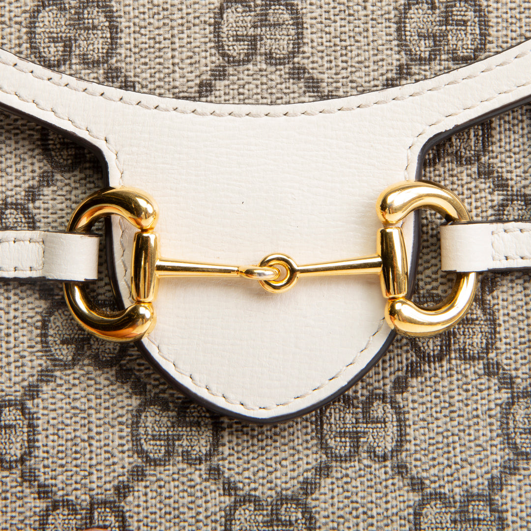 GUCCI Horsebit 1955 Mini Crossbody GG Supreme