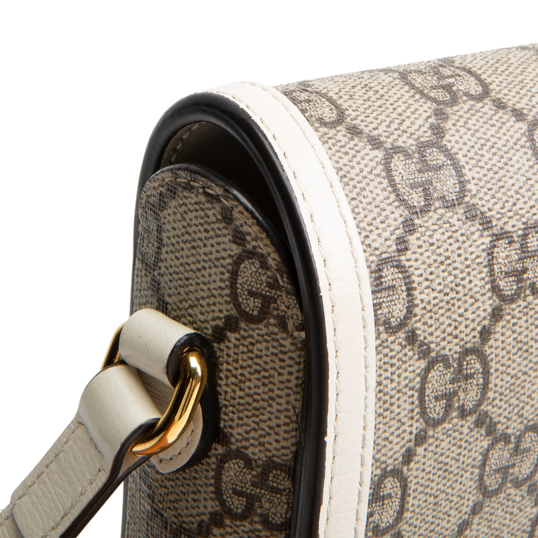 GUCCI Horsebit 1955 Mini Crossbody GG Supreme