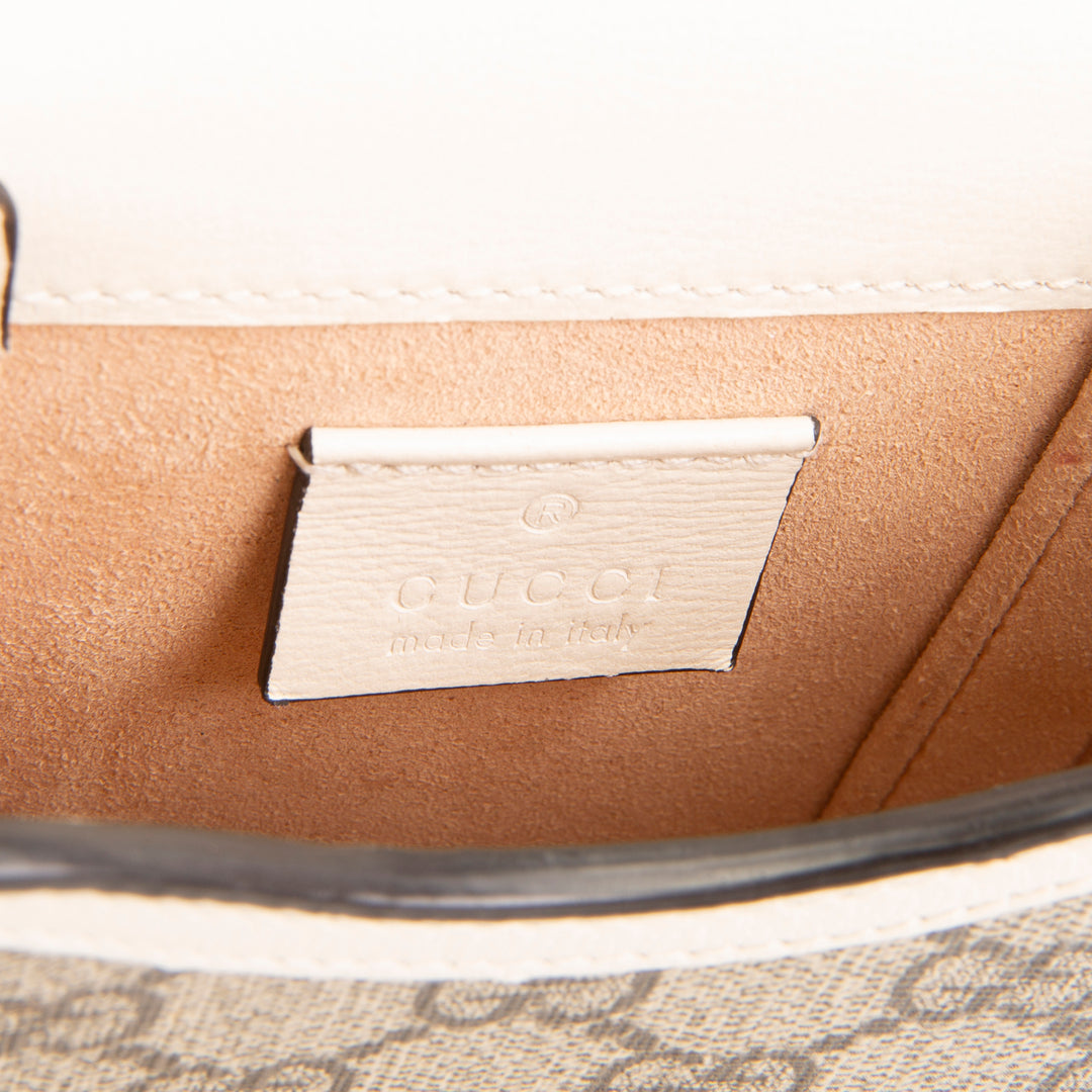GUCCI Horsebit 1955 Mini Crossbody GG Supreme