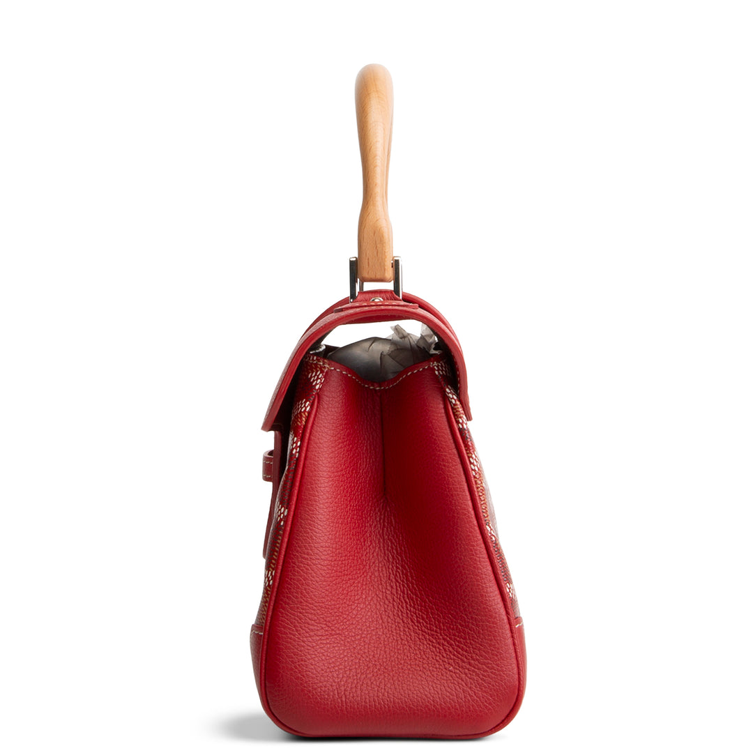 GOYARD Goyardine Mini Saigon - Red