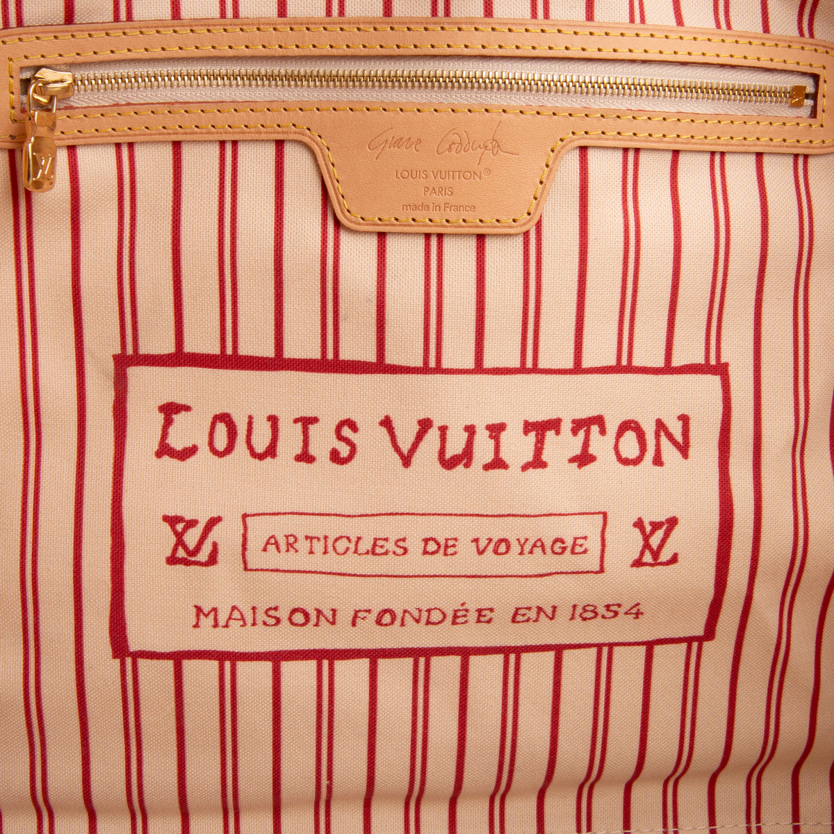 LOUIS VUITTON Neverfull Inside Out GM Tote
