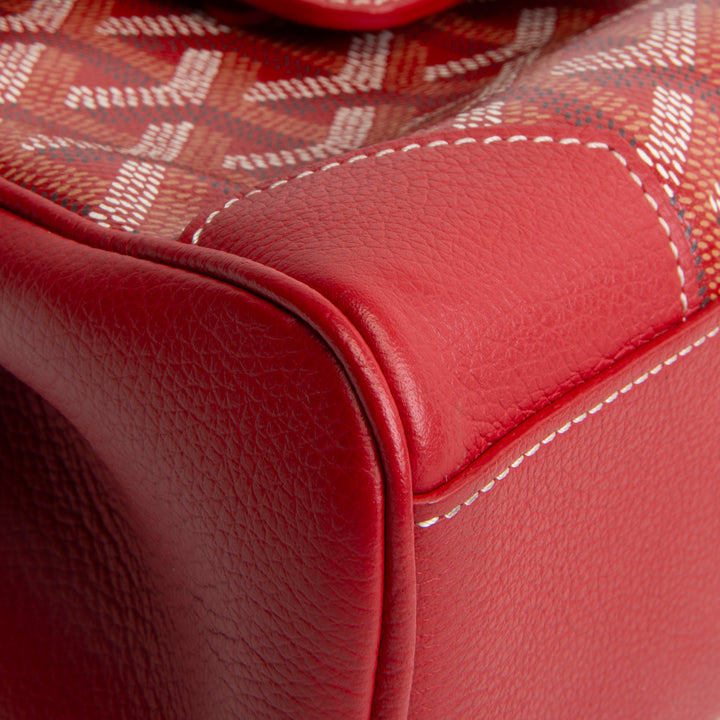 GOYARD Goyardine Mini Saigon - Red