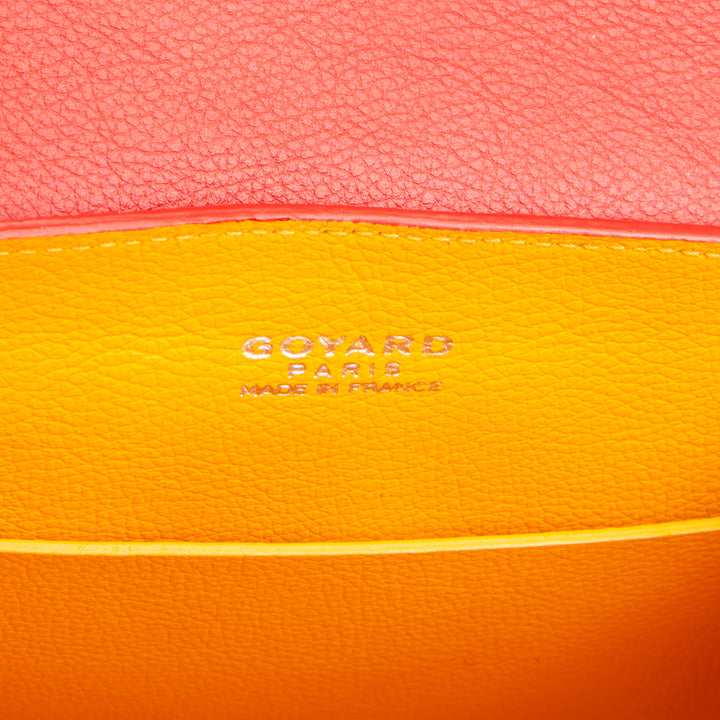 GOYARD Goyardine Mini Saigon - Red