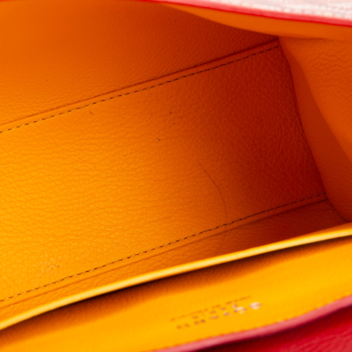GOYARD Goyardine Mini Saigon - Red