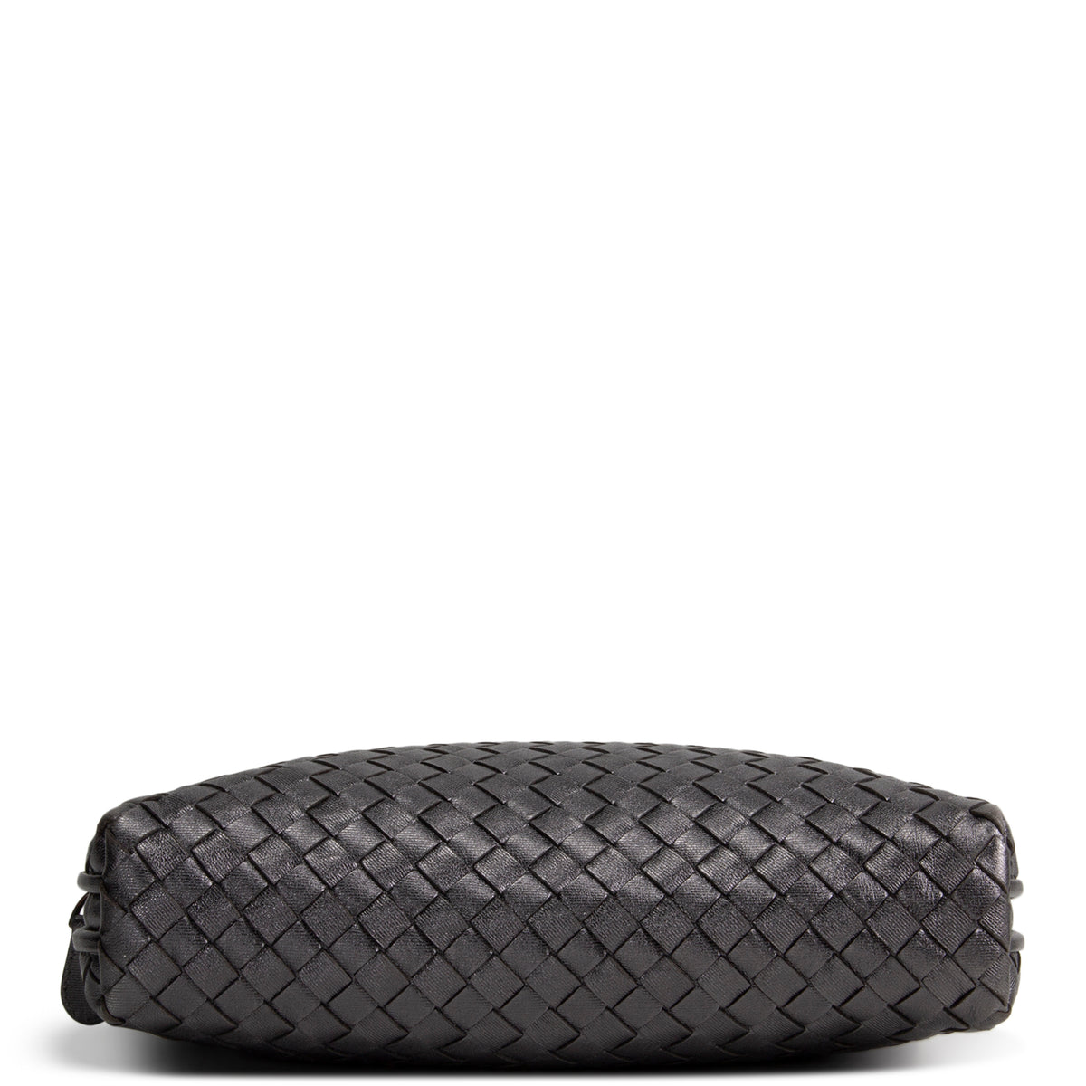 BOTTEGA VENETA Intrecciato Nodini Crossbody - Dark Grey