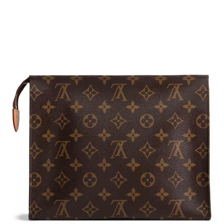 LOUIS VUITTON Monogram Poche Toiletry 26