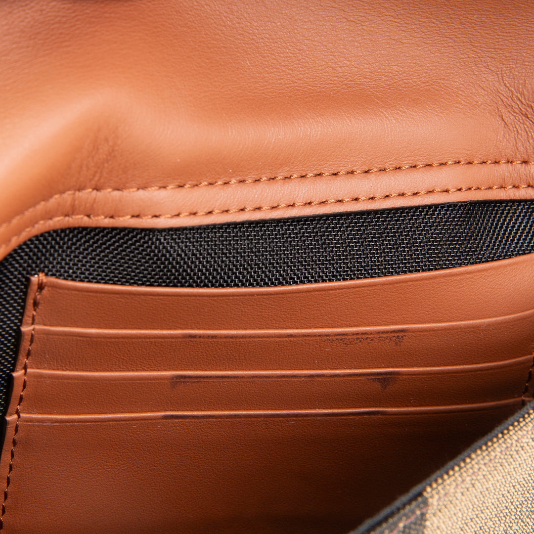 FENDI Pequin Belt Bag - Tobacco