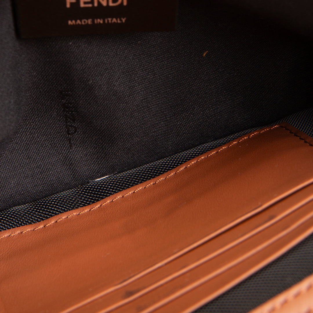 FENDI Pequin Belt Bag - Tobacco