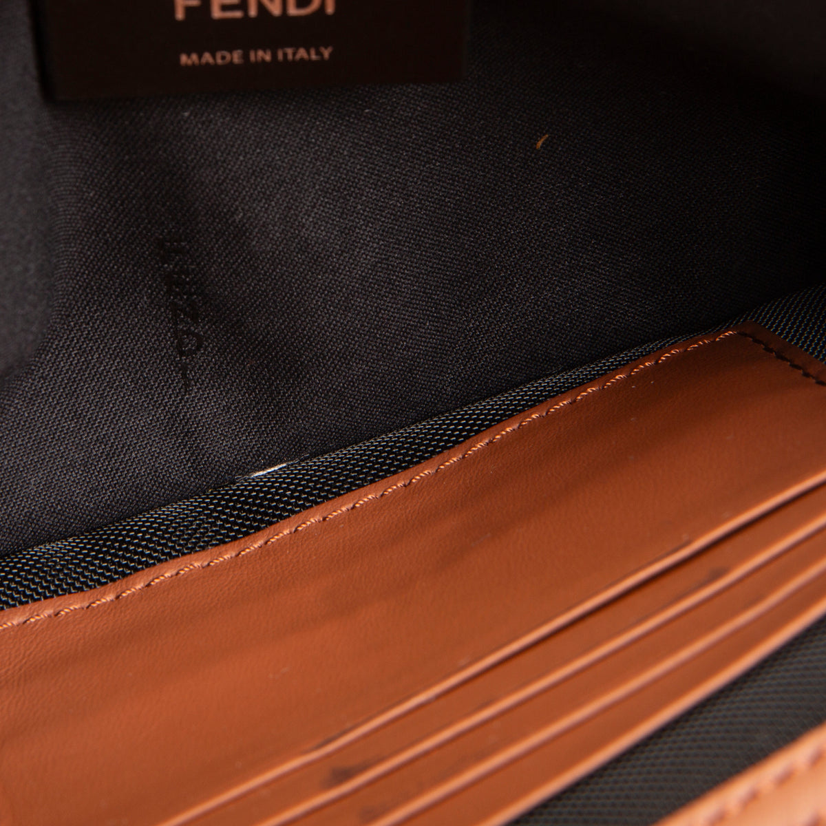 FENDI Pequin Belt Bag - Tobacco