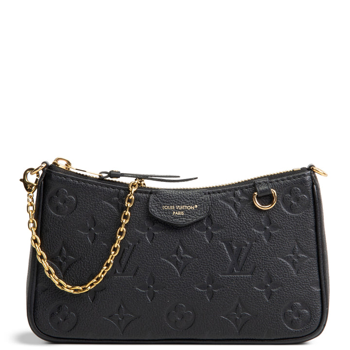 LOUIS VUITTON Monogram Empreinte Easy Pouch Shoulder Bag OUTLET FINAL SALE