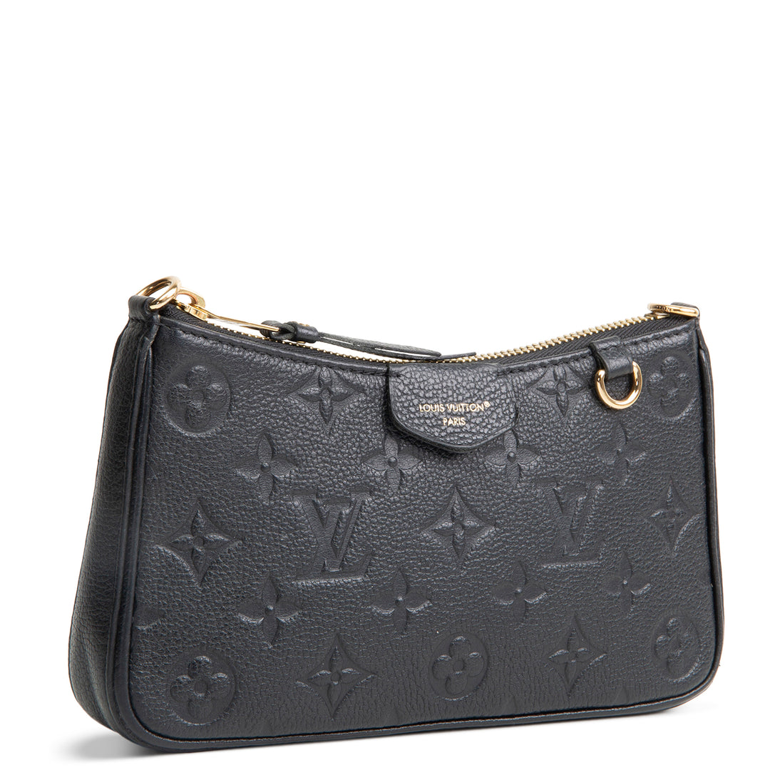 LOUIS VUITTON Monogram Empreinte Easy Pouch Shoulder Bag OUTLET FINAL SALE