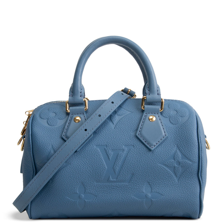 LOUIS VUITTON Empreinte Giant Monogram Speedy Bandouliere 20