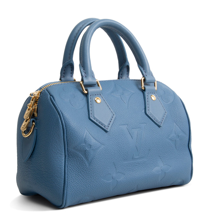 LOUIS VUITTON Empreinte Giant Monogram Speedy Bandouliere 20