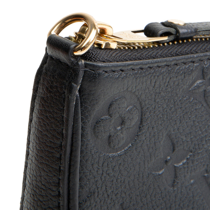 LOUIS VUITTON Monogram Empreinte Easy Pouch Shoulder Bag OUTLET FINAL SALE